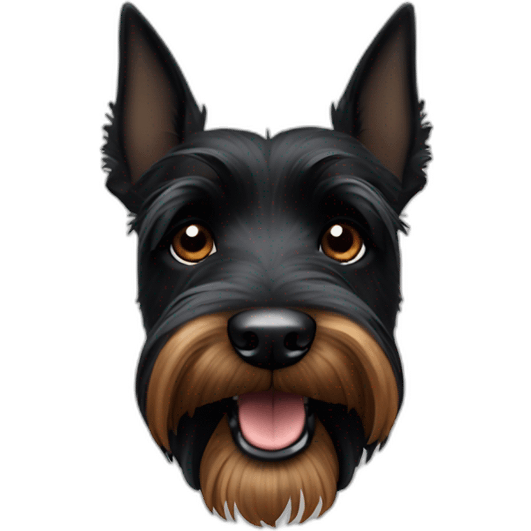 black scotch terrier emoji