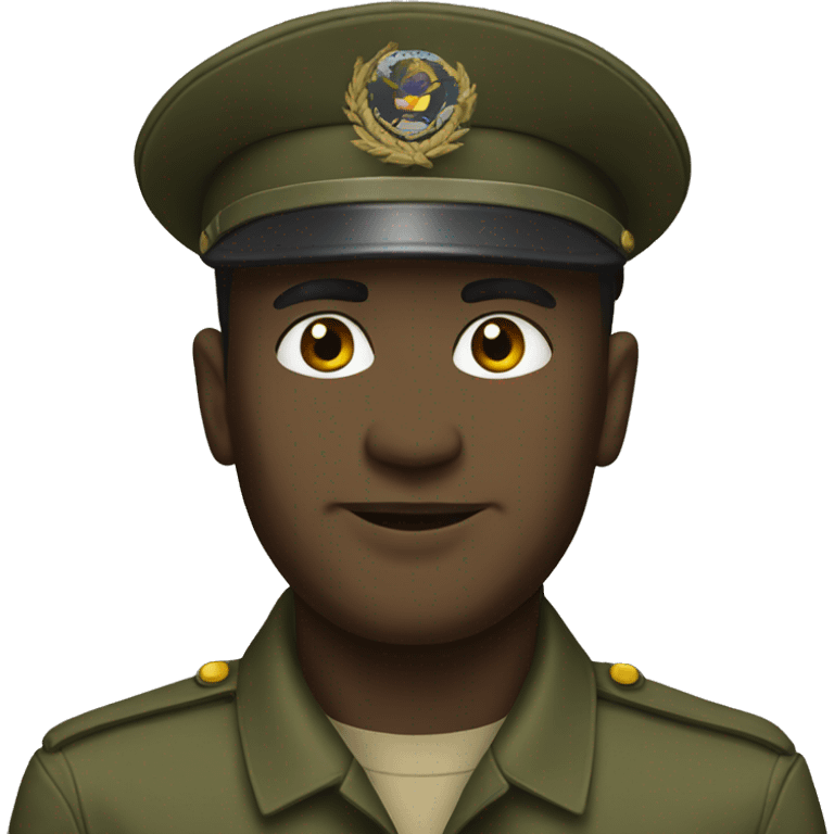 Military man emoji