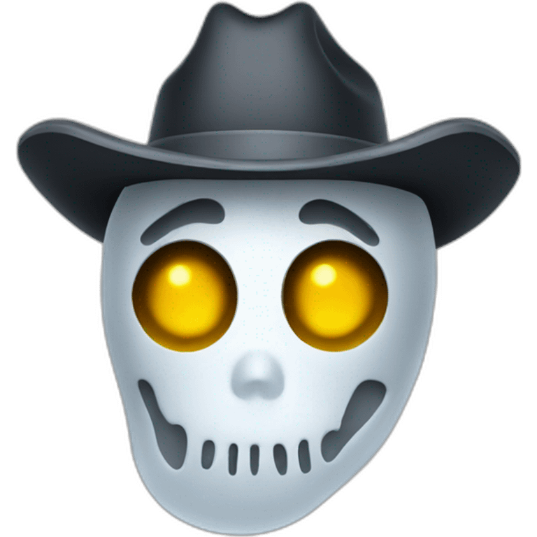 ghost cowboy emoji