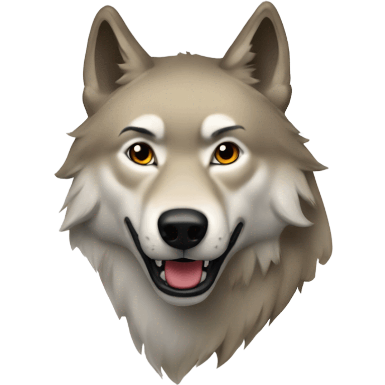 A sigma alpha wolf from Oklahoma  emoji