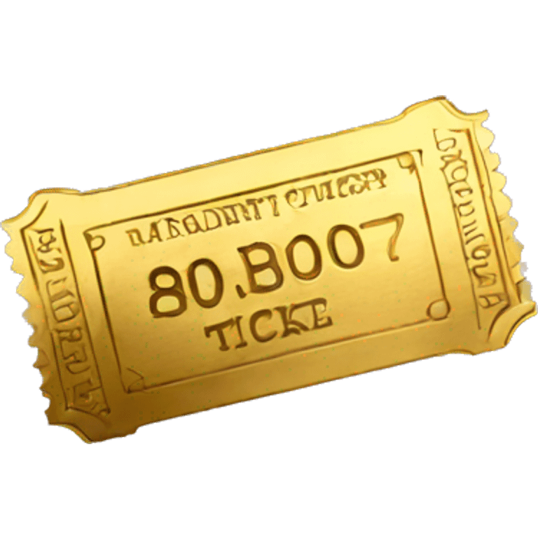 Golden Ticket emoji