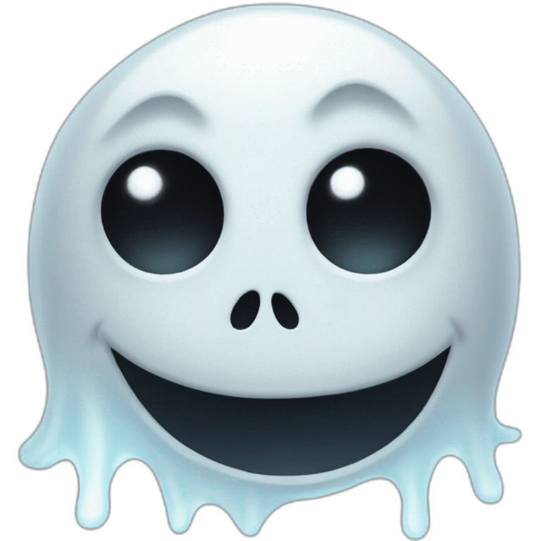 playful ghost emoji