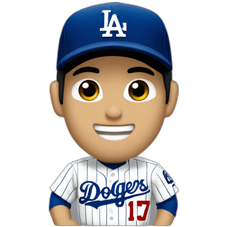 shohei ohtani as a dodger emoji