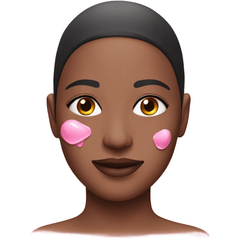 Pink skincare emoji