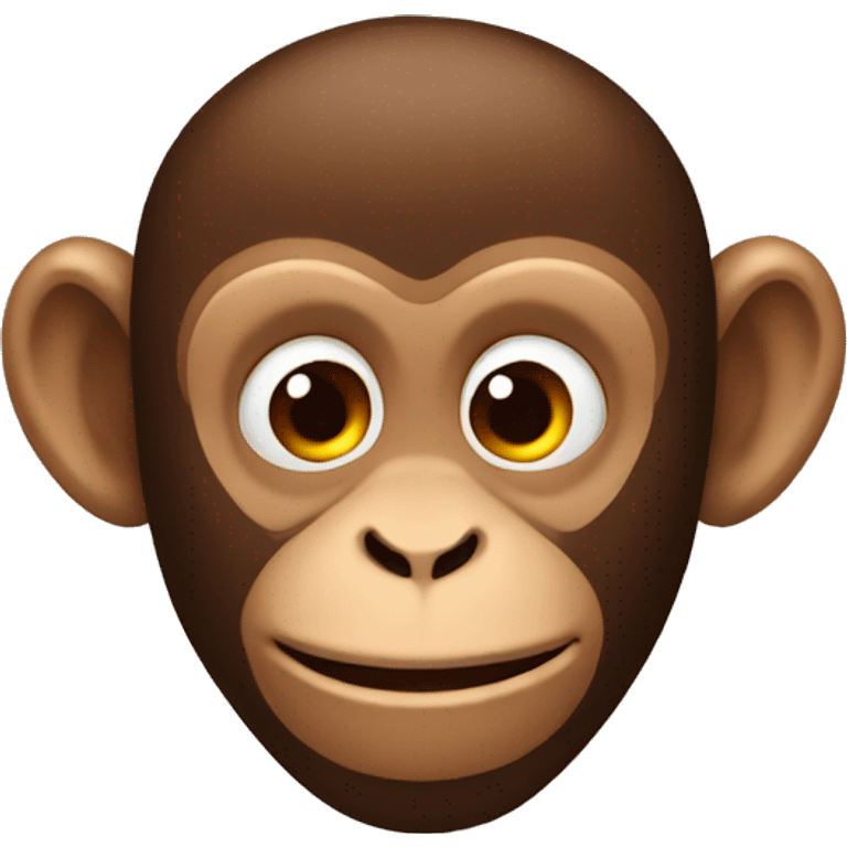 Two monkeys emoji