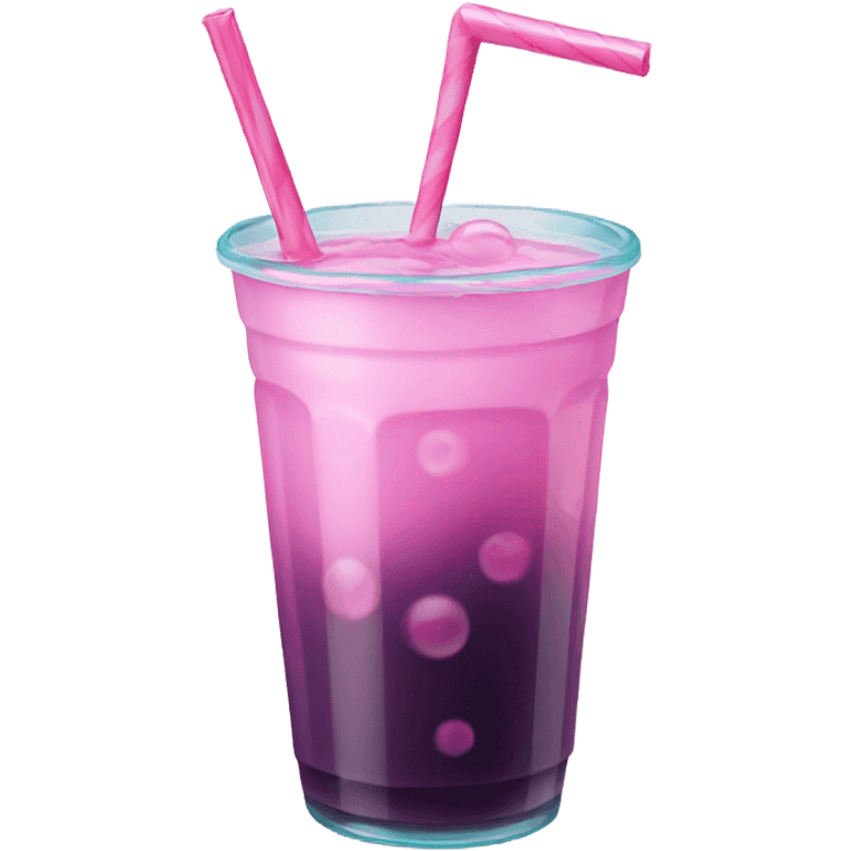 Bubble drink emoji