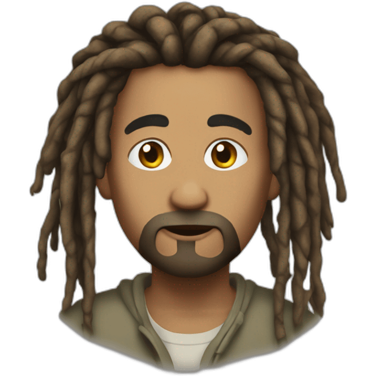 Mature dreads locks emoji