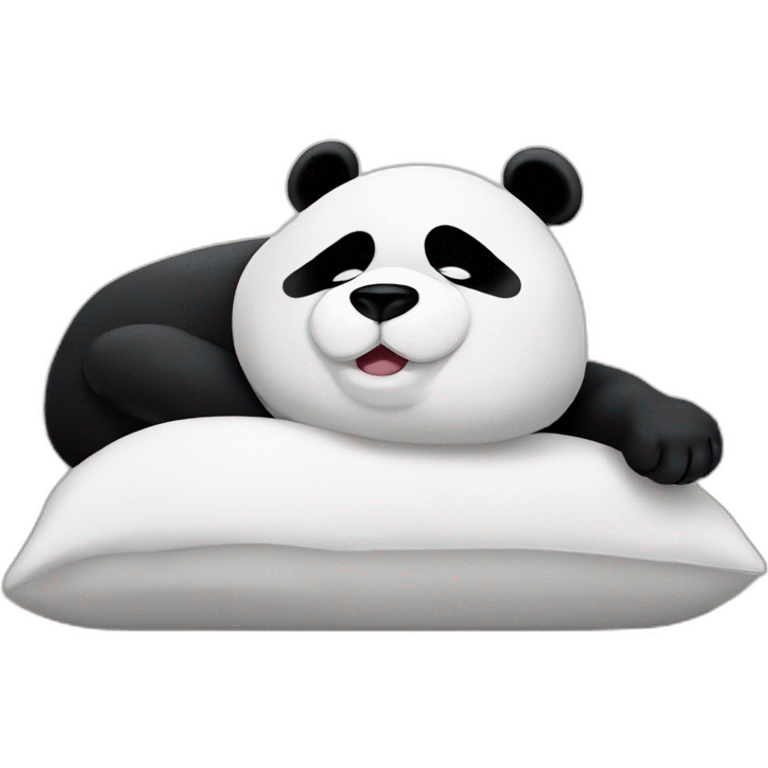 Panda qui dort emoji