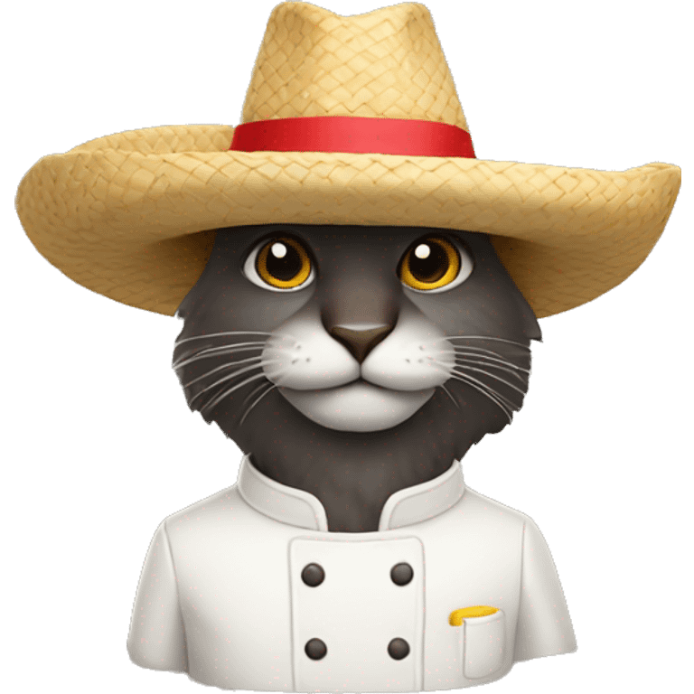 Rata con sombrero de chef emoji