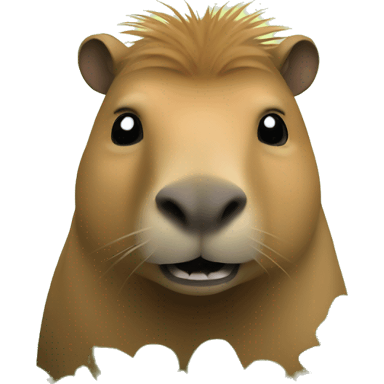 capybara in jungle emoji