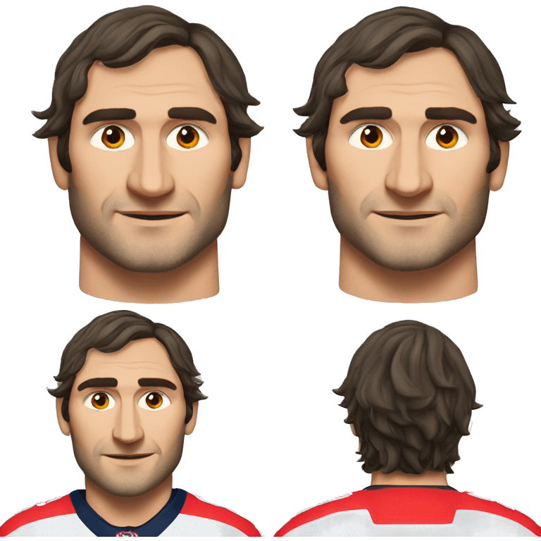 Alexander Ovechkin Realistic face emoji