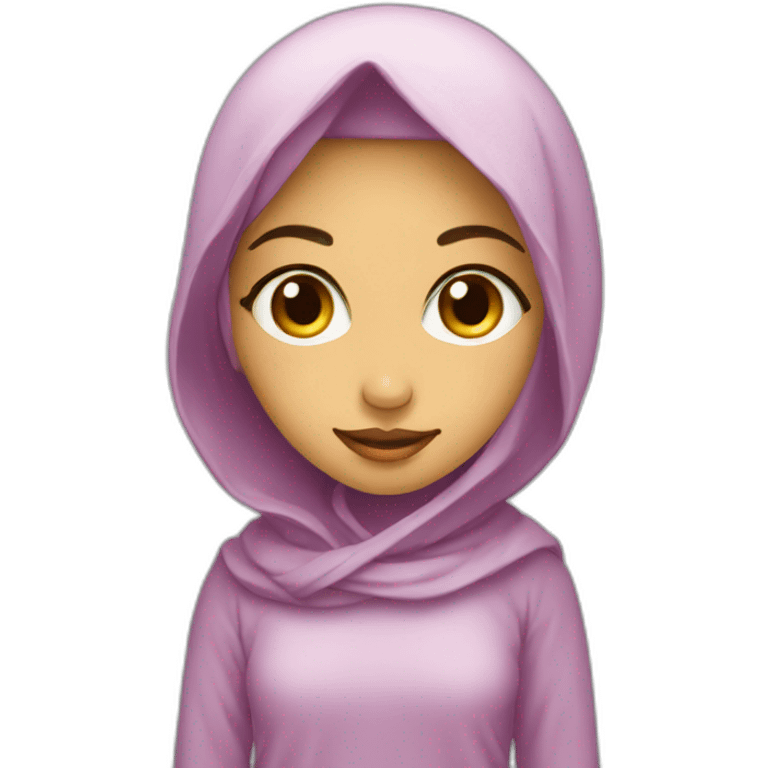 Koran Idol girl emoji