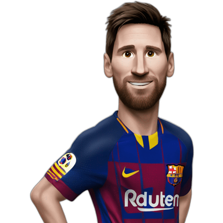 Messi real emoji