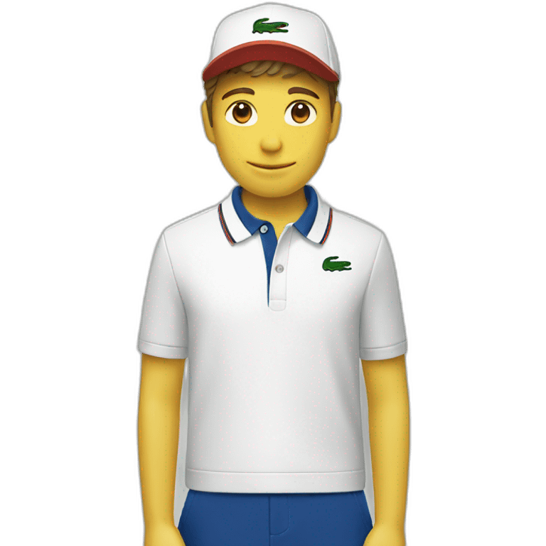 Ensemble lacoste emoji