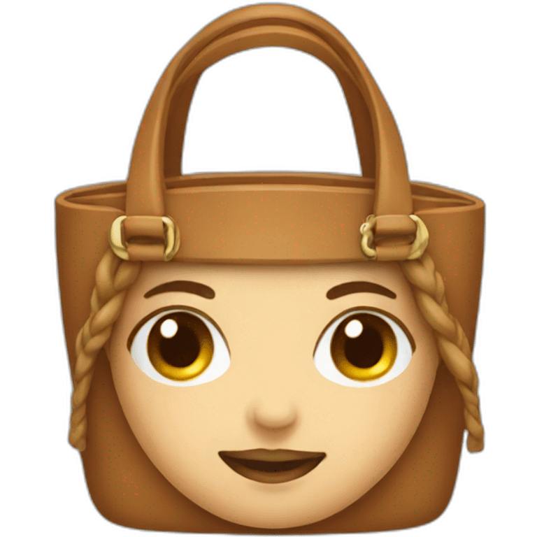 girl's bag emoji