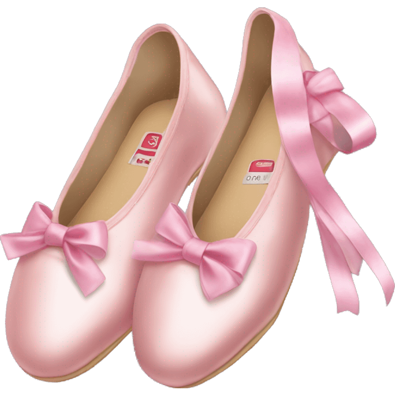 Ballet shoes bows coquette emoji