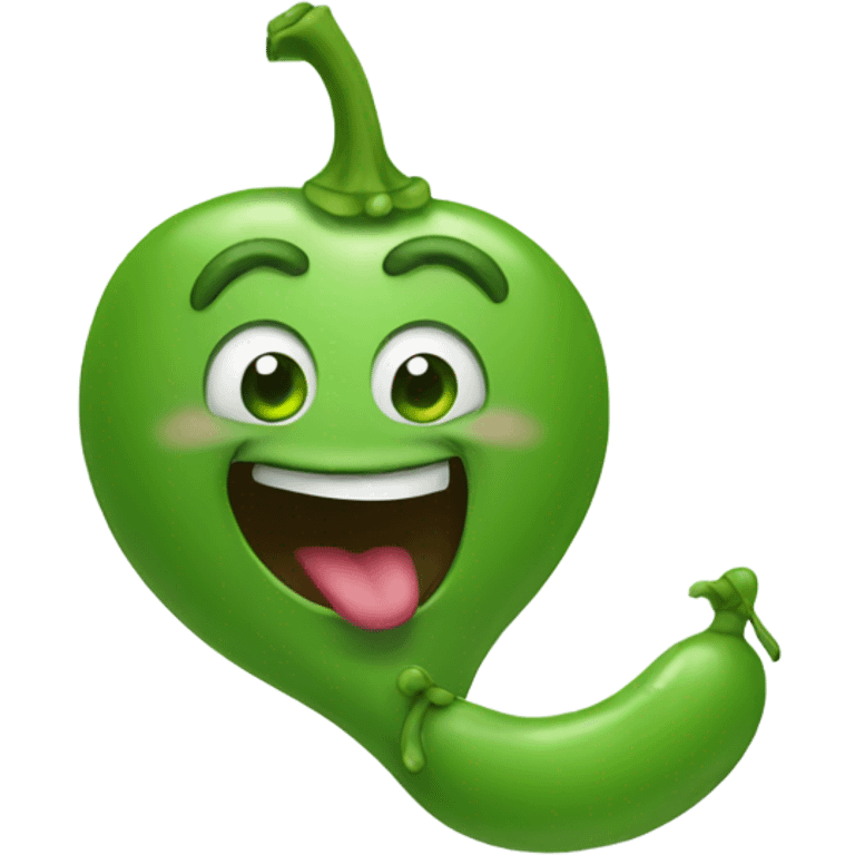 Laughing peas emoji