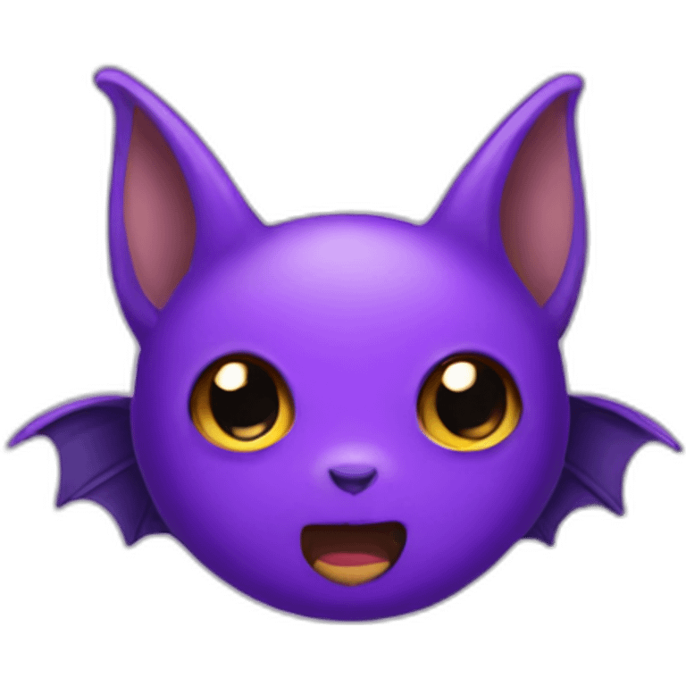 purple bat emoji