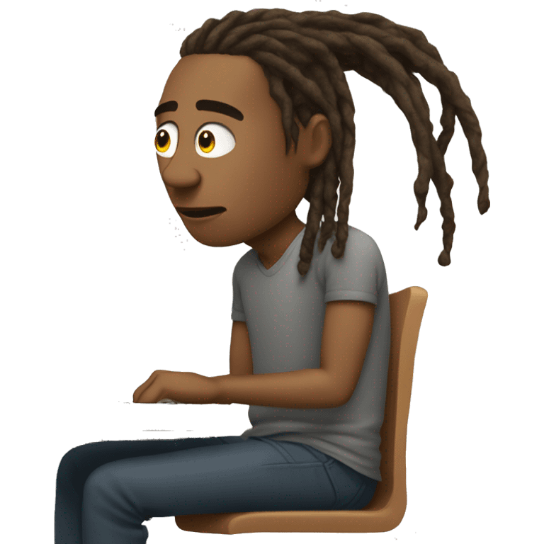 guy-with-dreads-sitting-at-computer-with-really-bad,-forward-leaning-posture emoji