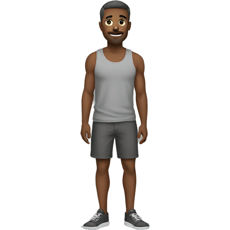 Grey tank top emoji