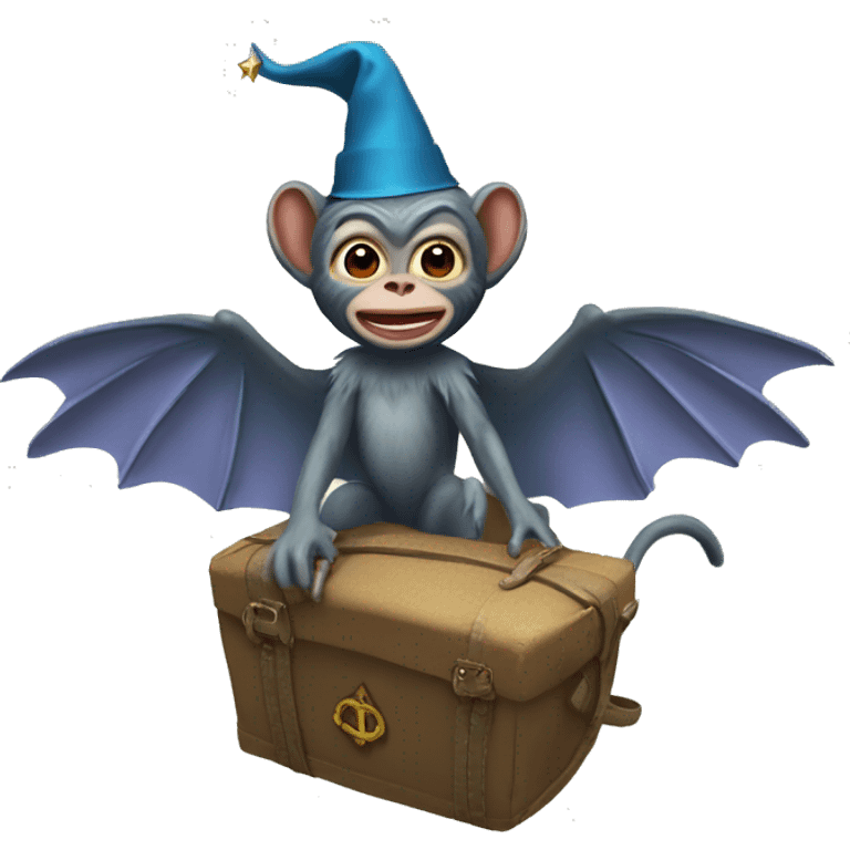 Wizard of oz flying monkey emoji