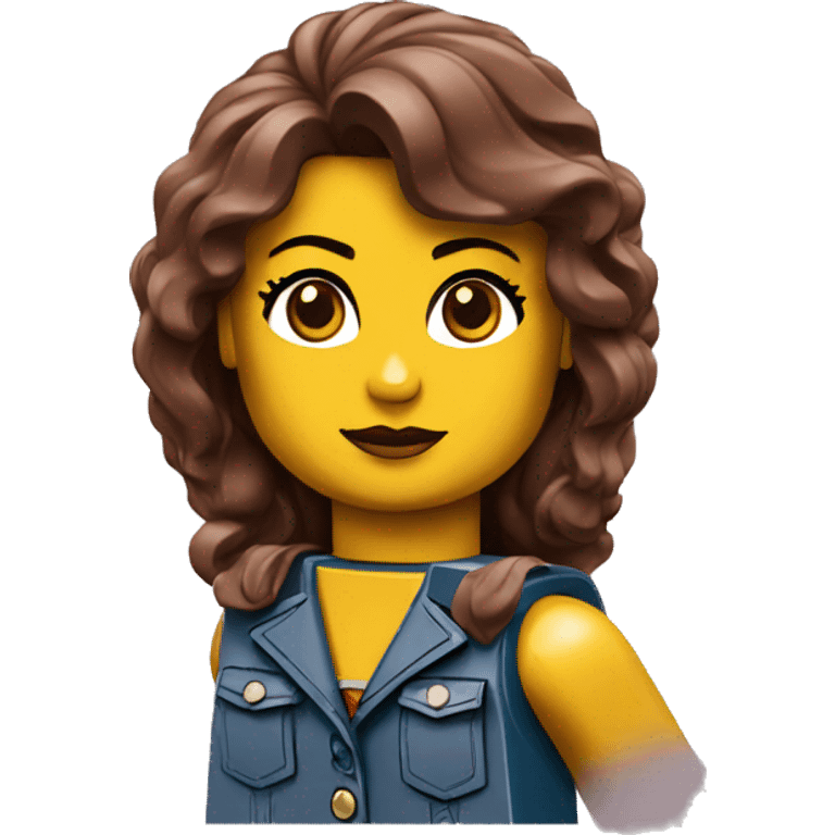 lego girl emoji