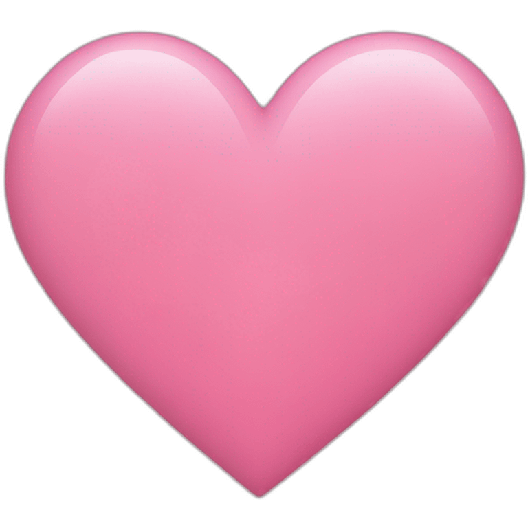 Pink heart emoji