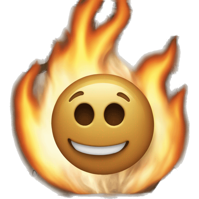 Money on fire emoji