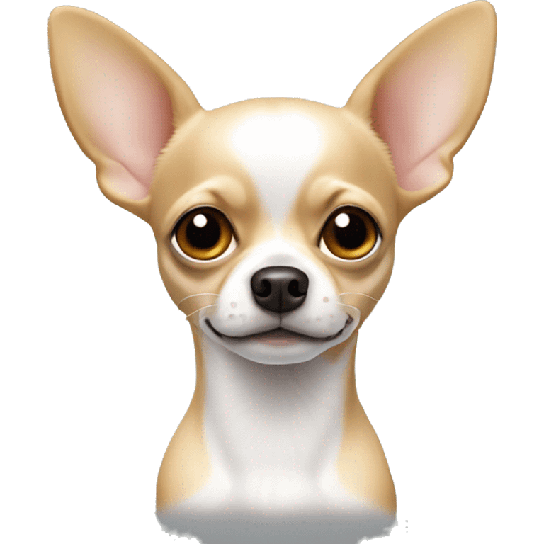 Chihuahua all white emoji