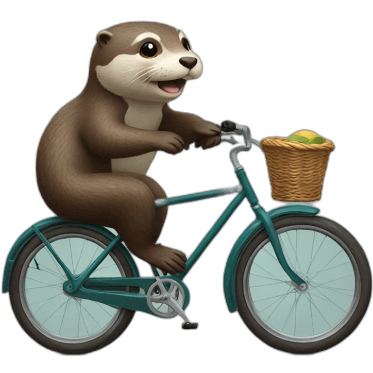 otter on a bike emoji