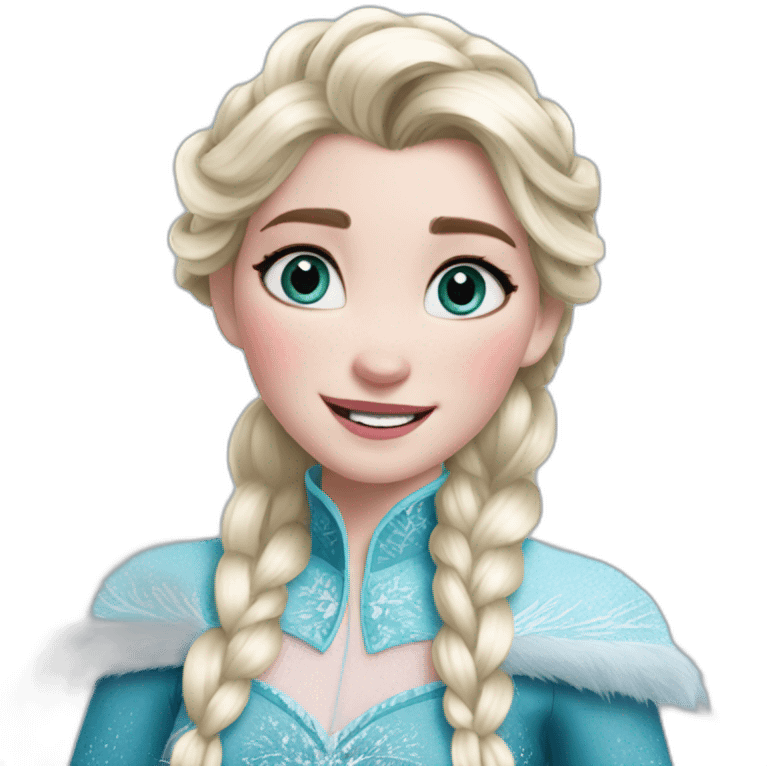  Disney Frozen Эльза emoji