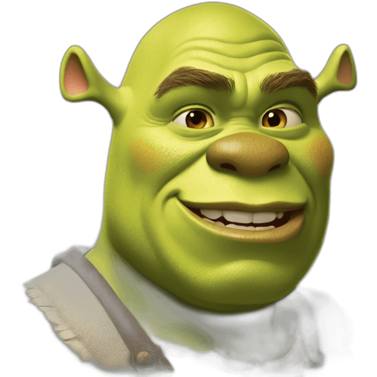 shrek Фиона с розой в руке emoji