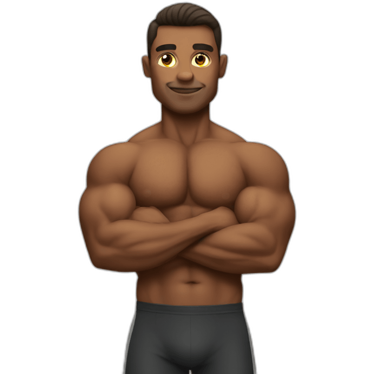 Body builder emoji