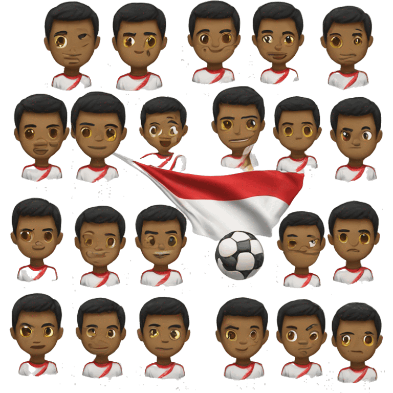 indonesia soccer team emoji