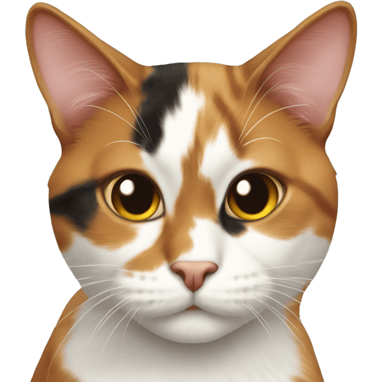 Calico cat emoji