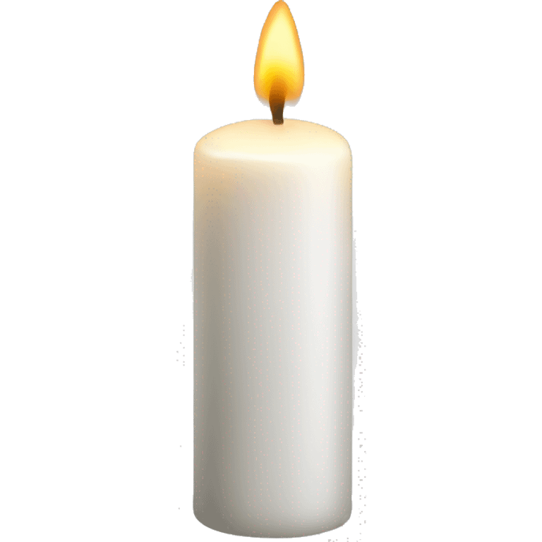 white-candle emoji