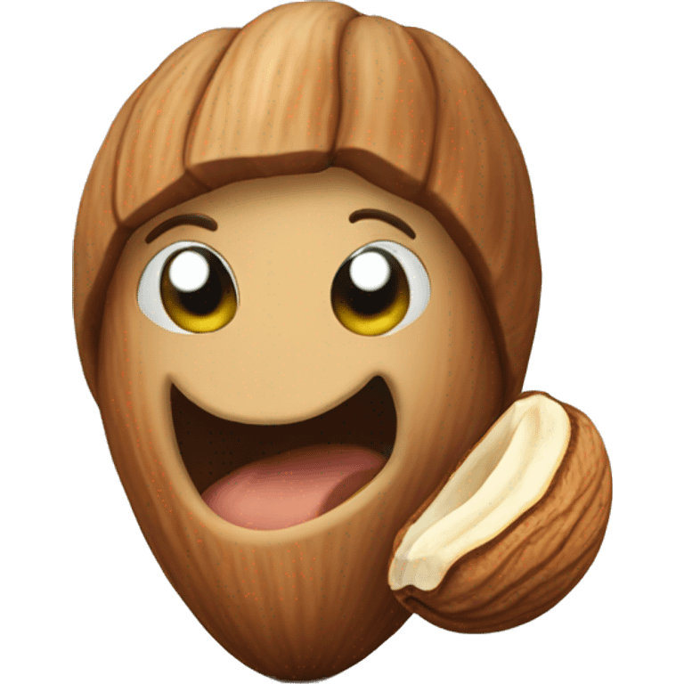 Hazelnut emoji