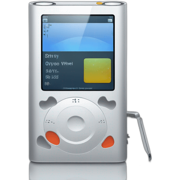 3rd generation iPod with click wheel emoji