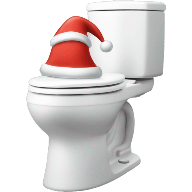 Santa skibidi toilet emoji