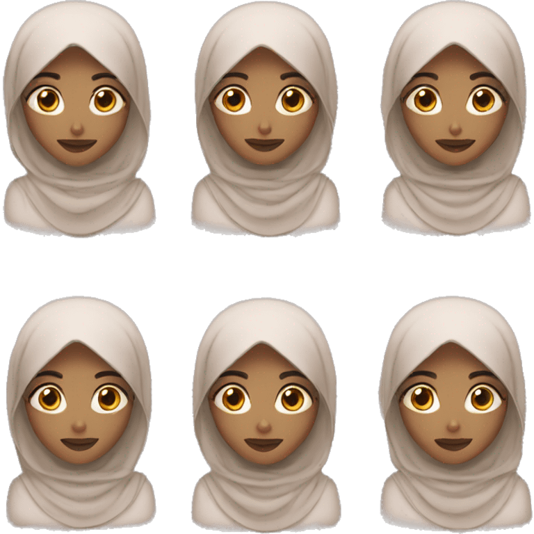 hijab girl  emoji