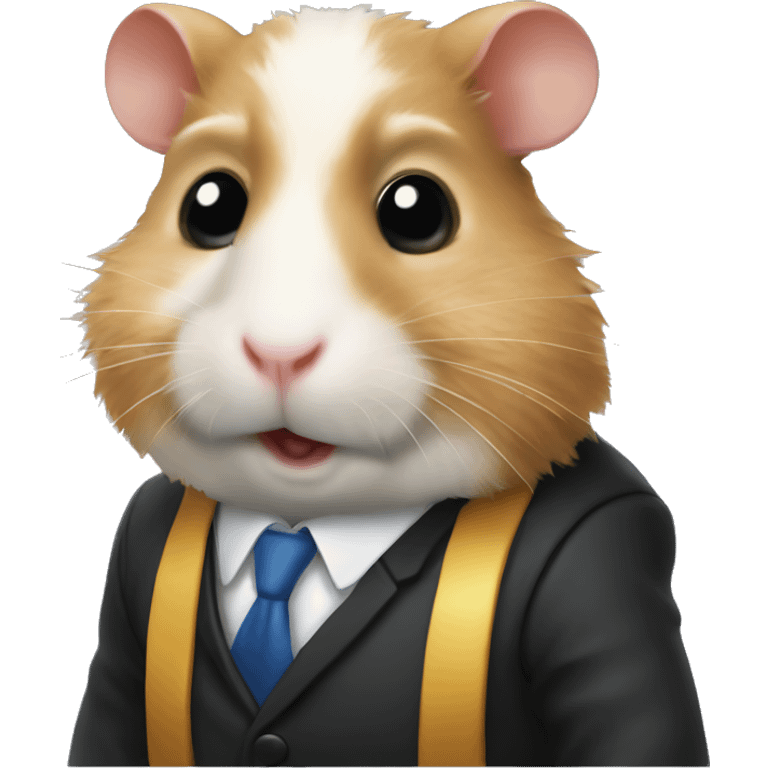 Hamster is lawyer  emoji