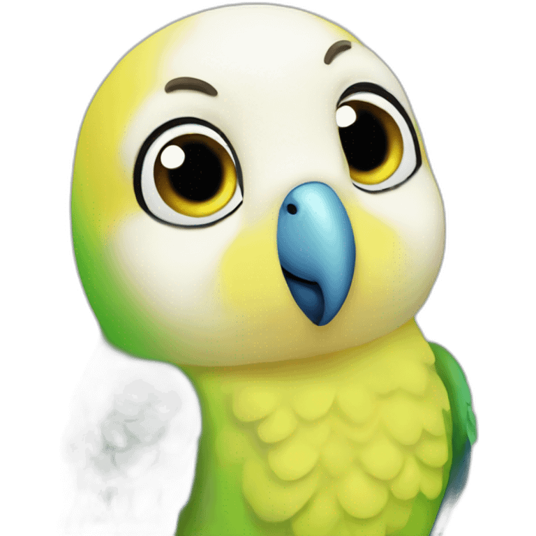 budgerigar emoji