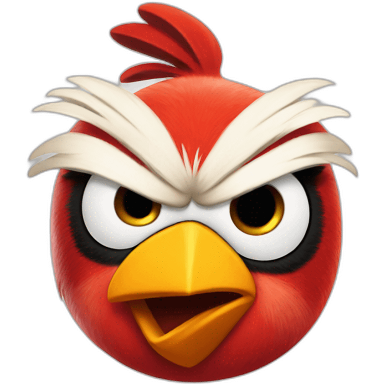 Angry birds red emoji