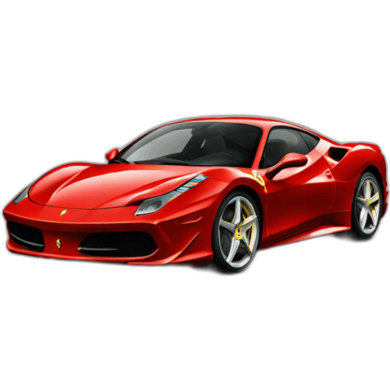 ferrari rojo emoji