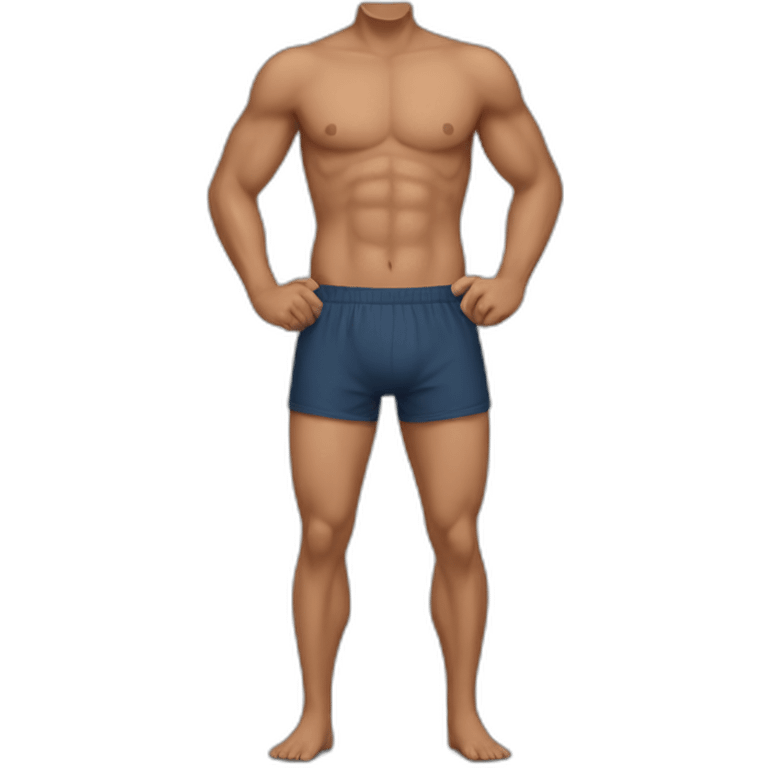 man's boxers emoji