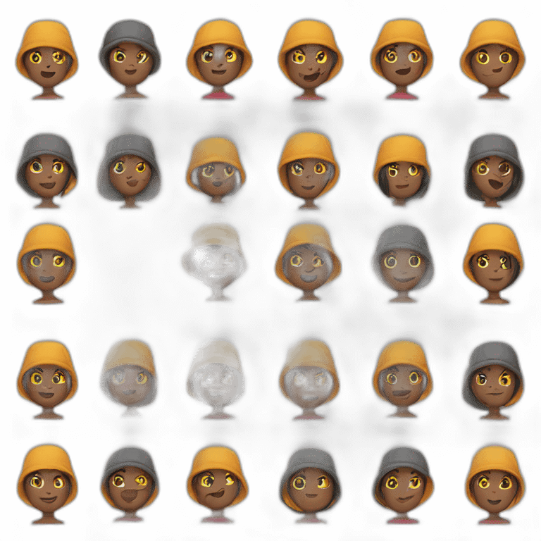 Súper gorros  emoji