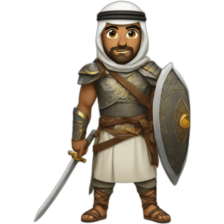 Arab muslim warrior emoji