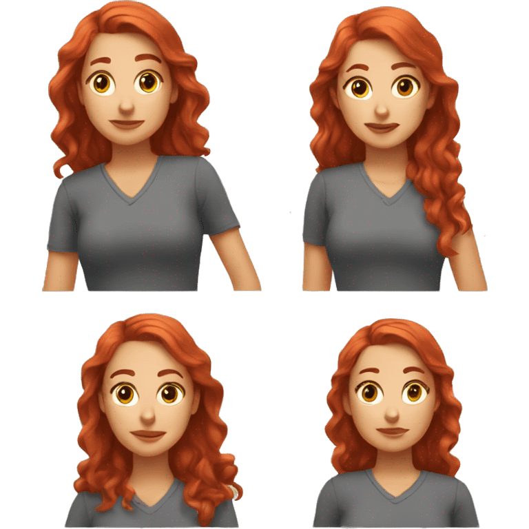 This emoji 🤦🏻‍♀️ but with red hair emoji