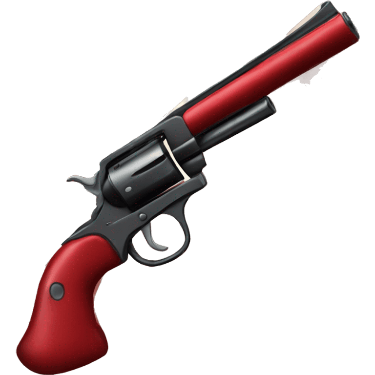 Vine Red Revolver  emoji