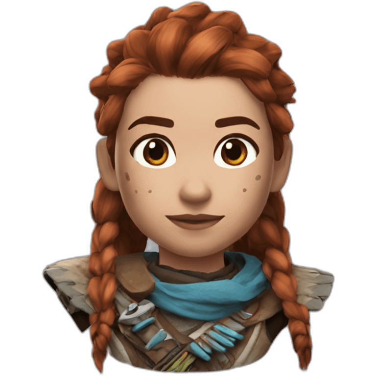 aloy from horizon zero dawn emoji